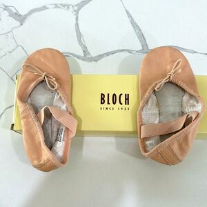 BLOCH—Childrens Dansoft Leather Ballet Shoes